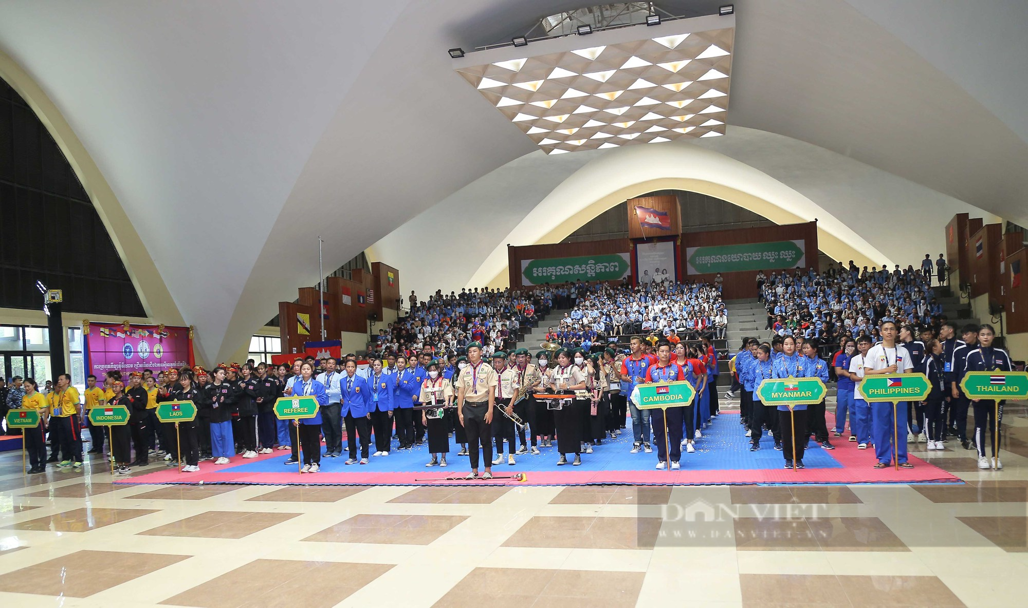 Giải Vovinam Đông Nam Á 2023: Giành 5 HCV Việt Nam vươn lên vị trí thứ nhì - Ảnh 1.