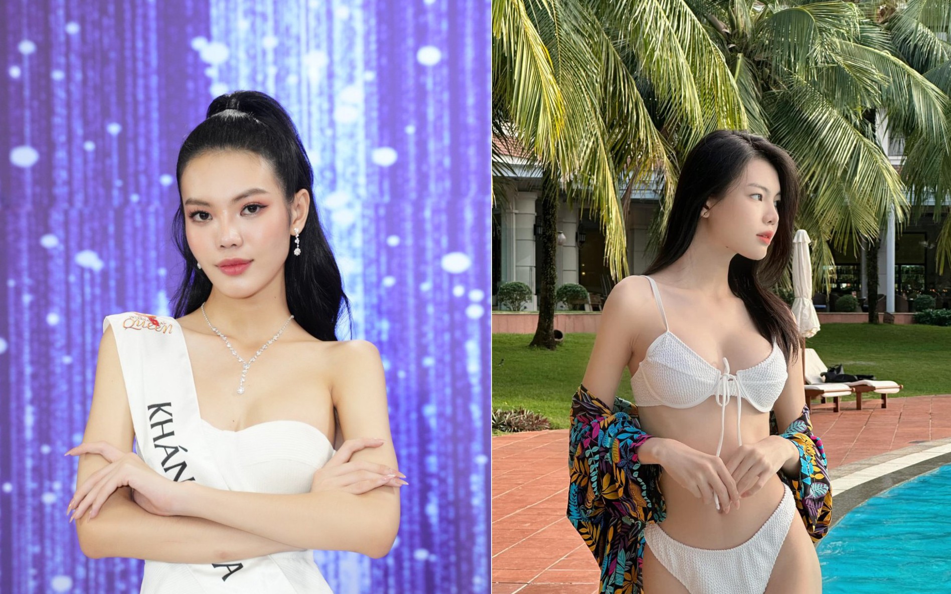 Nhan sắc xinh đẹp, cuốn hút của thí sinh 18 tuổi, cao 1m79 &quot;gây sốt&quot; trước bán kết Hoa hậu Chuyển giới Việt Nam 2023