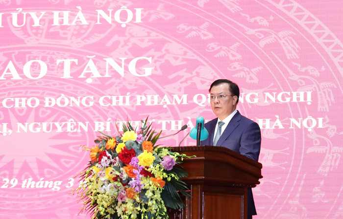 Bí Thư Hà Nội: Ông Phạm Quang Nghị đóng góp quan trọng vào những thành quả mà Thủ đô có được - Ảnh 2.