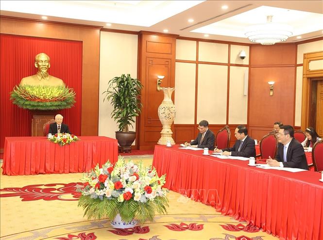 Tối 29/3: Tổng Bí thư Nguyễn Phú Trọng điện đàm với Tổng thống Mỹ Joe Biden - Ảnh 4.