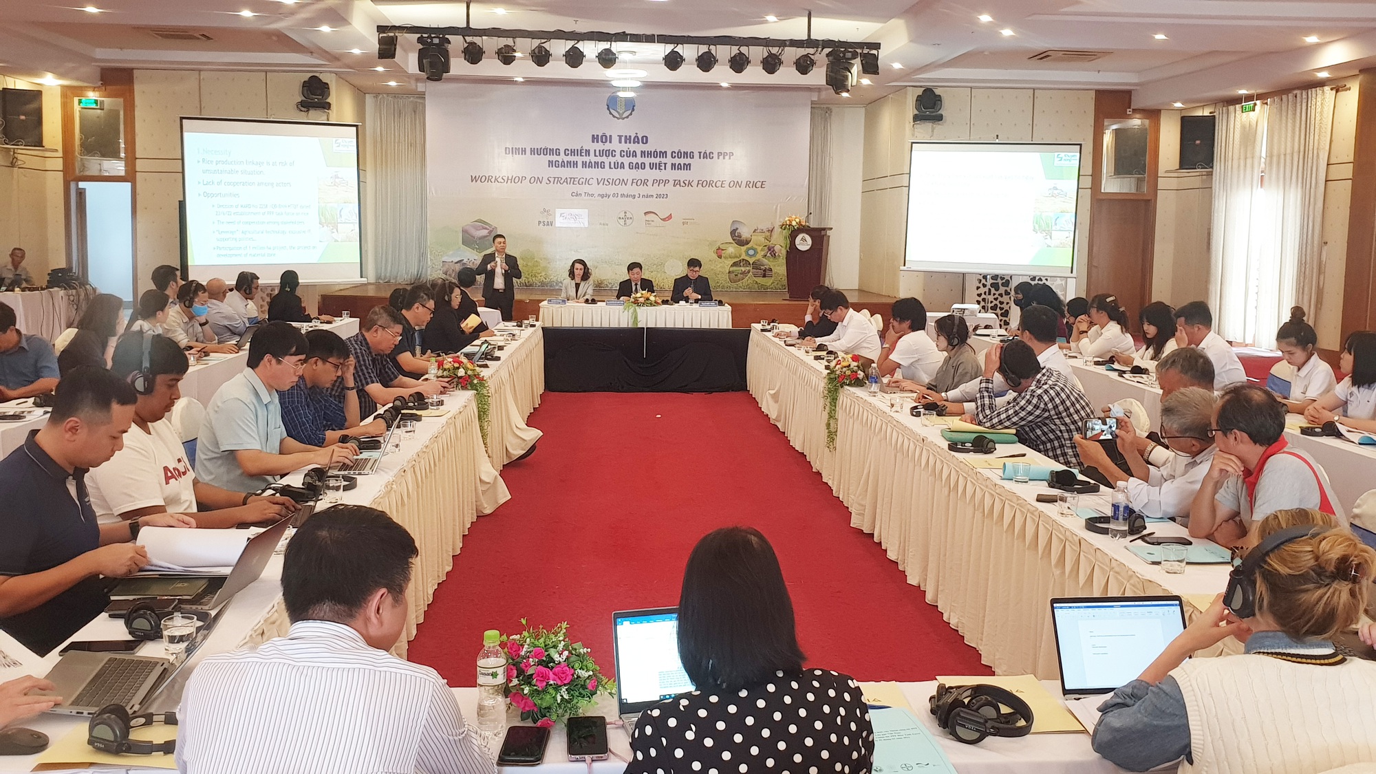 Công bố thành lập nhóm đối tác công tư, kêu gọi các tổ chức quốc tế đầu tư vào ngành lúa gạo Việt Nam - Ảnh 1.