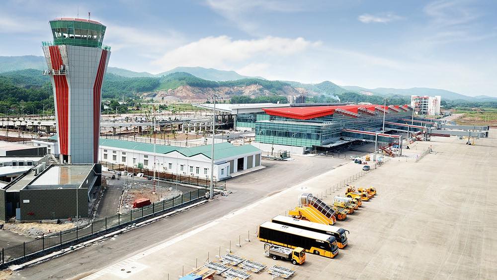 Cảng hàng không quốc tế Vân Đồn, Quảng Ninh. Ảnh: ST