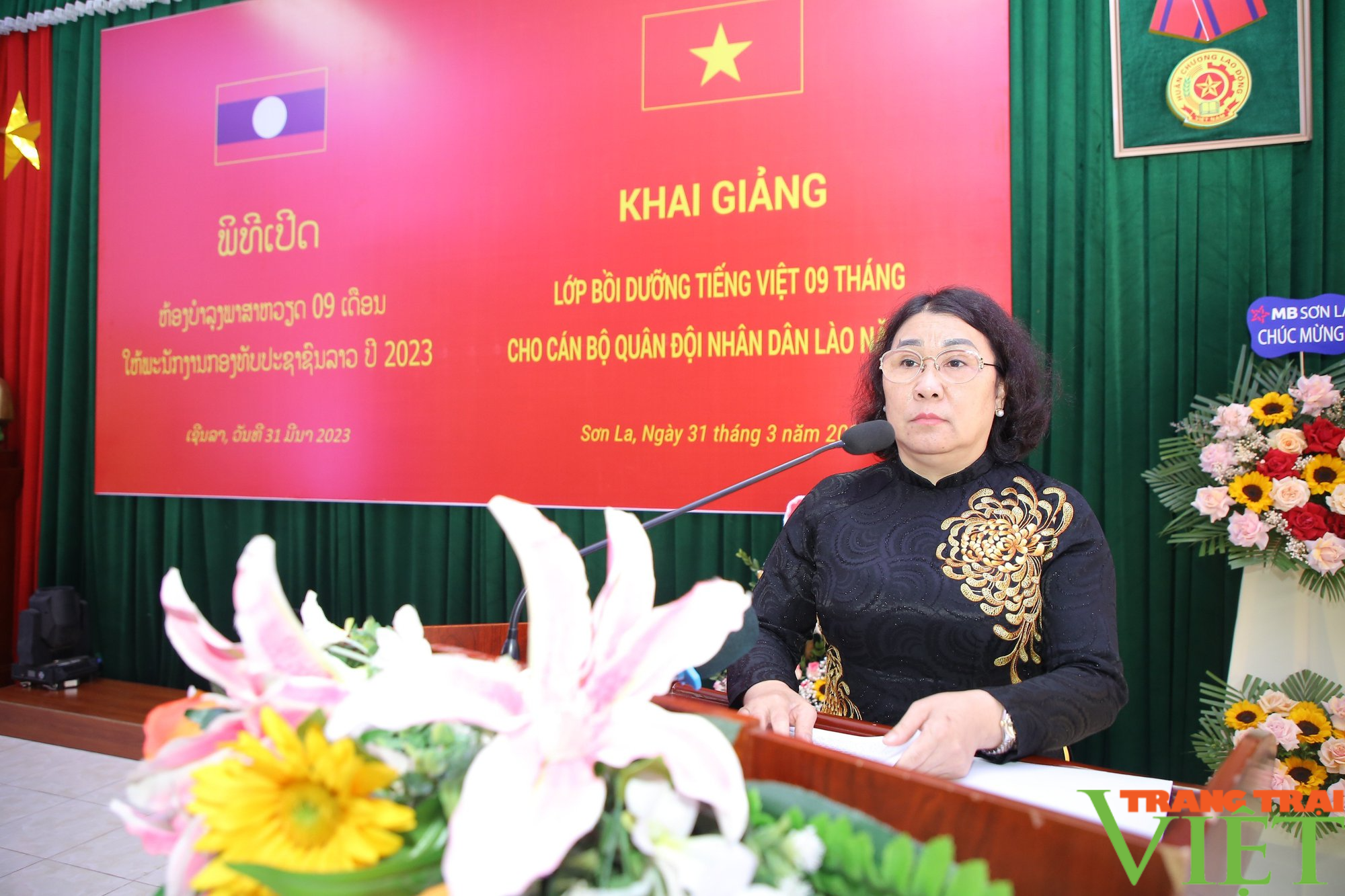 Bồi dưỡng Tiếng Việt cho cán bộ quân đội nhân dân Lào  - Ảnh 2.