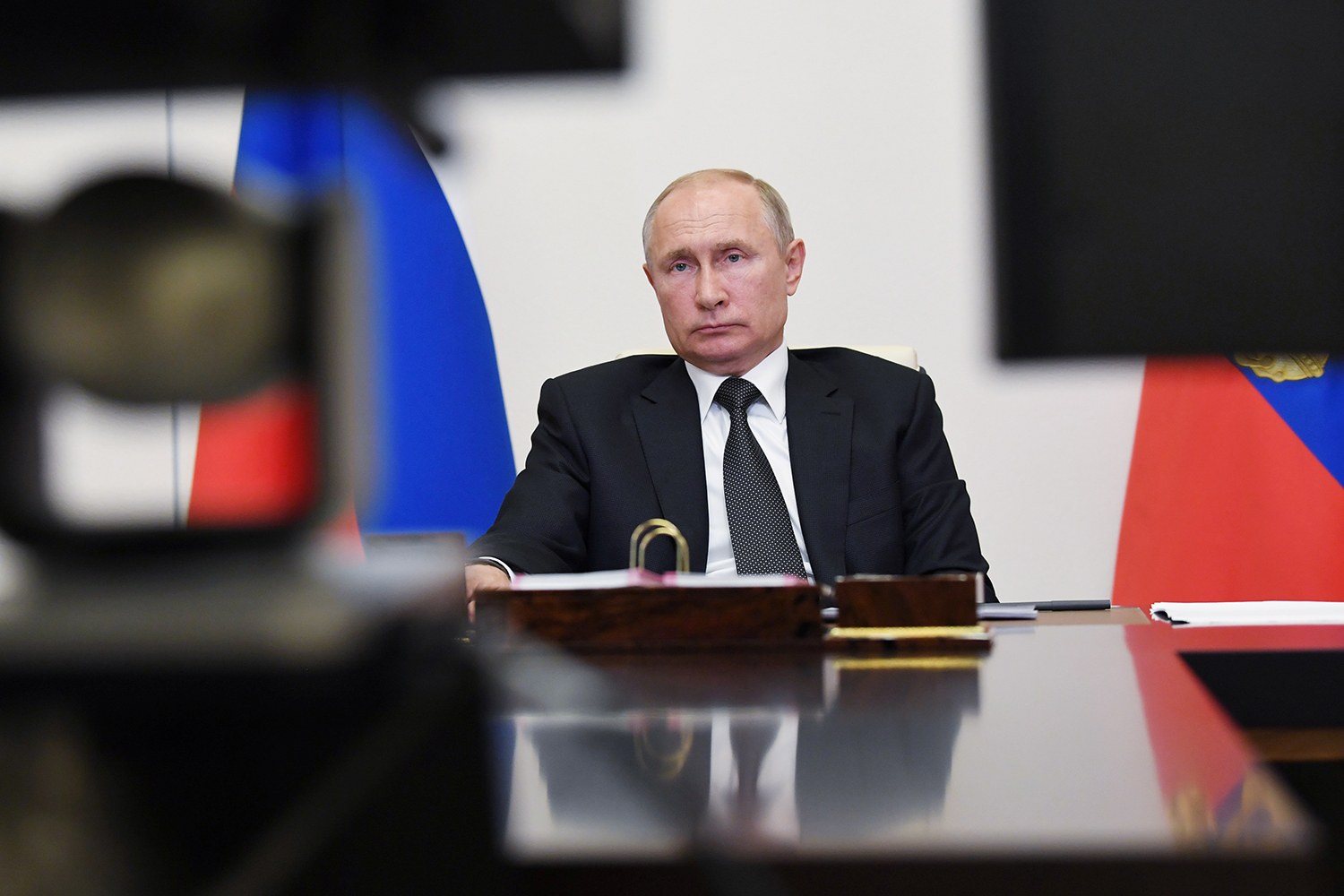 Putin thừa nhận các biện pháp trừng phạt có thể gây tổn hại cho nền kinh tế Nga. Ảnh: @AFP.