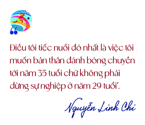 Hoa khôi bóng chuyền Nguyễn Linh Chi: &quot;Tôi sẵn sàng từ bỏ bóng chuyền để học cách làm mẹ&quot; - Ảnh 3.