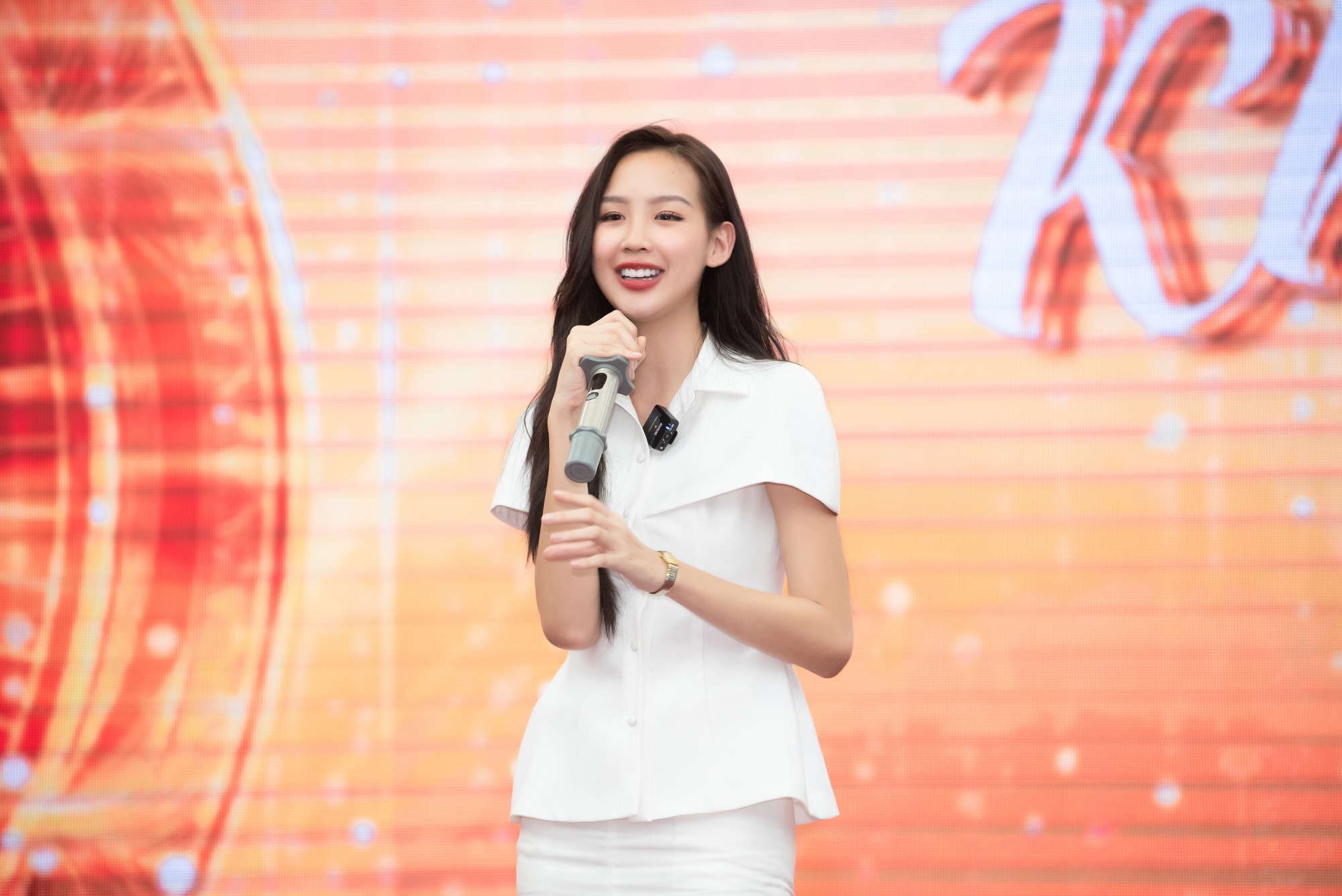 Hoa hậu Bảo Ngọc ghi điểm nhờ hành trình ý nghĩa tìm kiếm Hoa hậu Quốc gia Việt Nam 2023 - Ảnh 1.