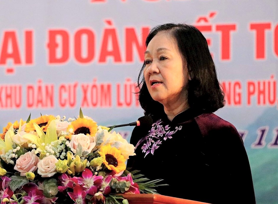 Bà Trương Thị Mai trở thành nữ Thường trực Ban Bí thư đầu tiên trong lịch sử - Ảnh 1.