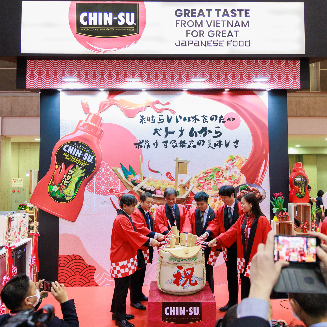 CHIN-SU tham gia Foodex Nhật Bản, mang hương vị Việt ra thế giới - Ảnh 1.