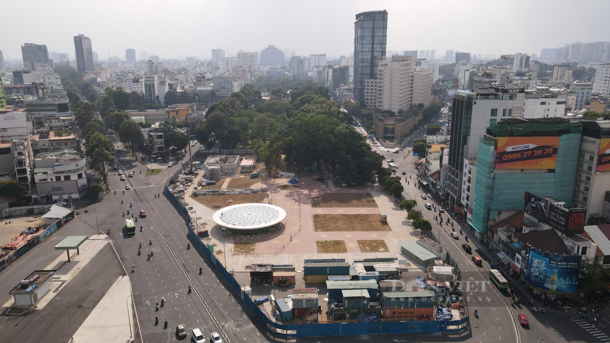 Công trình giếng trời khổng lồ tại ga ngầm lớn nhất của tuyến Metro số 1 - Ảnh 6.