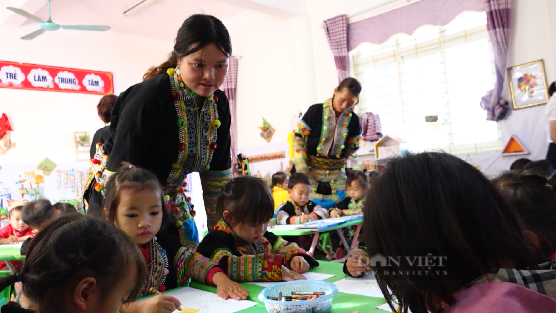 Lai Châu: Rèn tiếng Việt cho trẻ vùng đồng bào dân tộc thiểu số  - Ảnh 4.