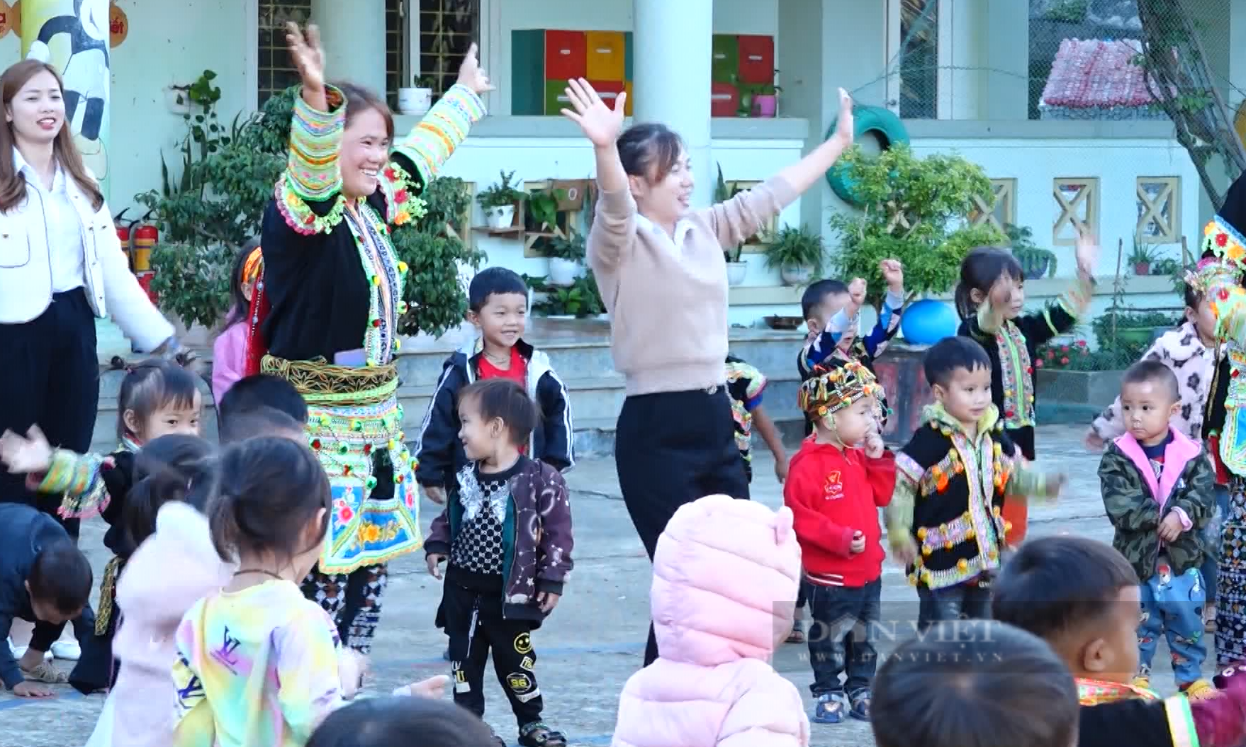 Lai Châu: Rèn tiếng Việt cho trẻ vùng đồng bào dân tộc thiểu số  - Ảnh 5.