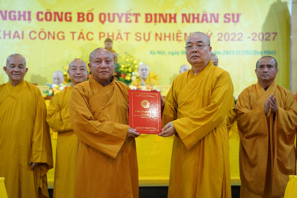 Sư Thích Trúc Thái Minh – chùa Ba Vàng được bổ nhiệm chức vụ mới ở Giáo hội Phật giáo Việt Nam - Ảnh 1.