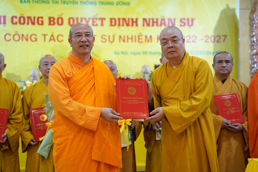 Sư Thích Trúc Thái Minh – chùa Ba Vàng được bổ nhiệm chức vụ mới ở Giáo hội Phật giáo Việt Nam - Ảnh 2.