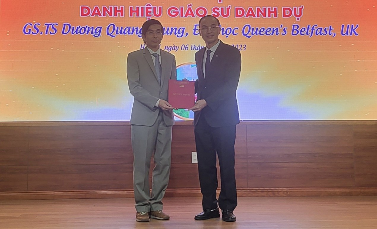 Đại học Thủy Lợi trao danh hiệu Giáo sư danh dự cho &quot;Kiến trúc sư trưởng&quot; của công nghệ 6G - Ảnh 2.