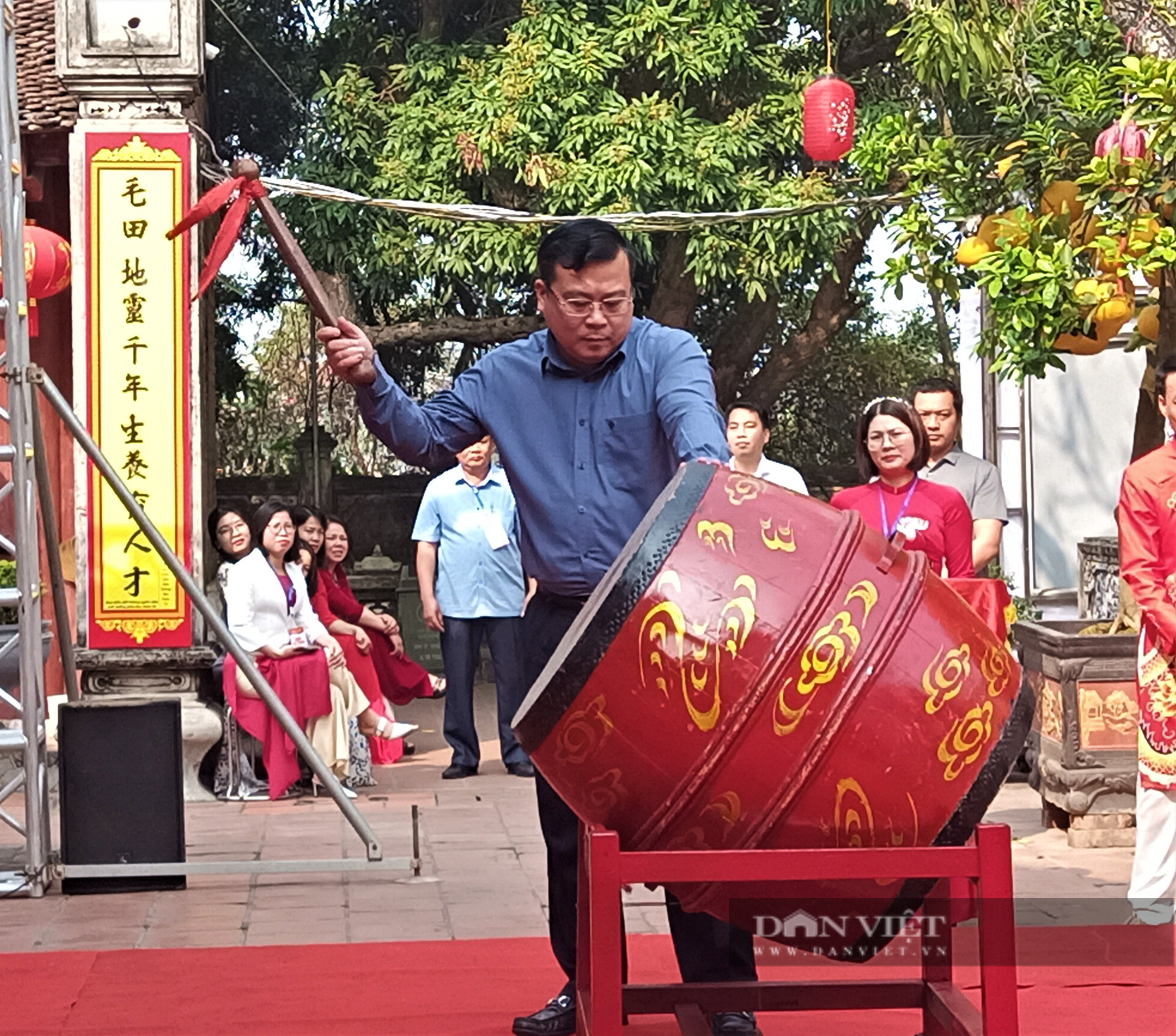 Lễ hội Văn Miếu Mao Điền, tri ân ông tổ đạo Nho và 8 bậc đại khoa tiêu biểu ở Hải Dương - Ảnh 4.
