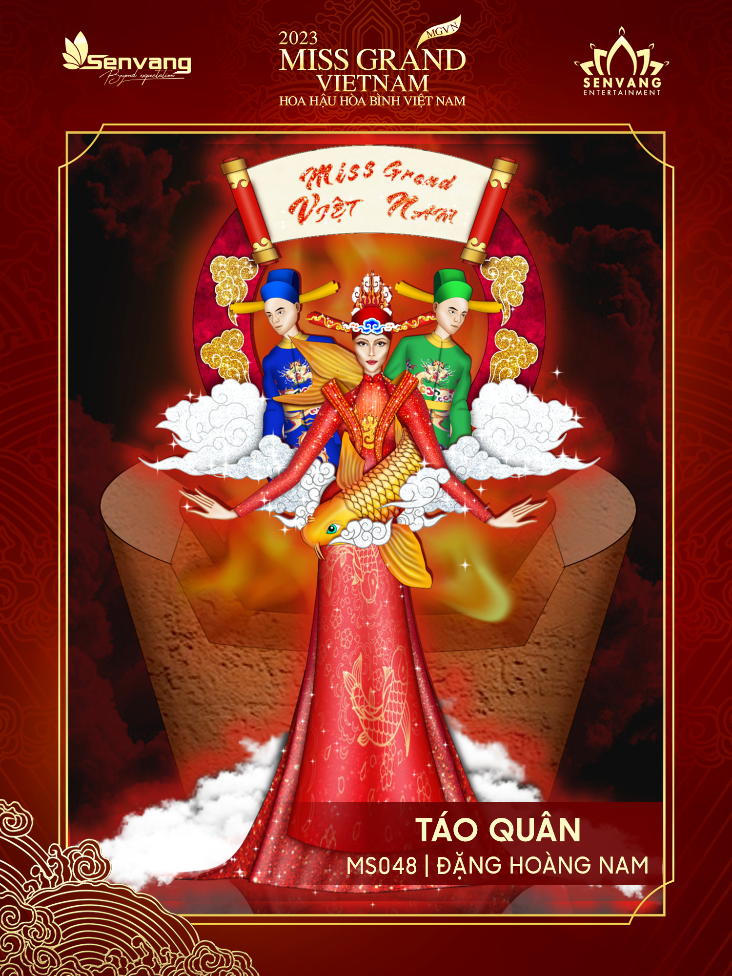Phát hoảng với bài dự thi trang phục dân tộc tại Miss Grand Vietnam 2023 - Ảnh 2.