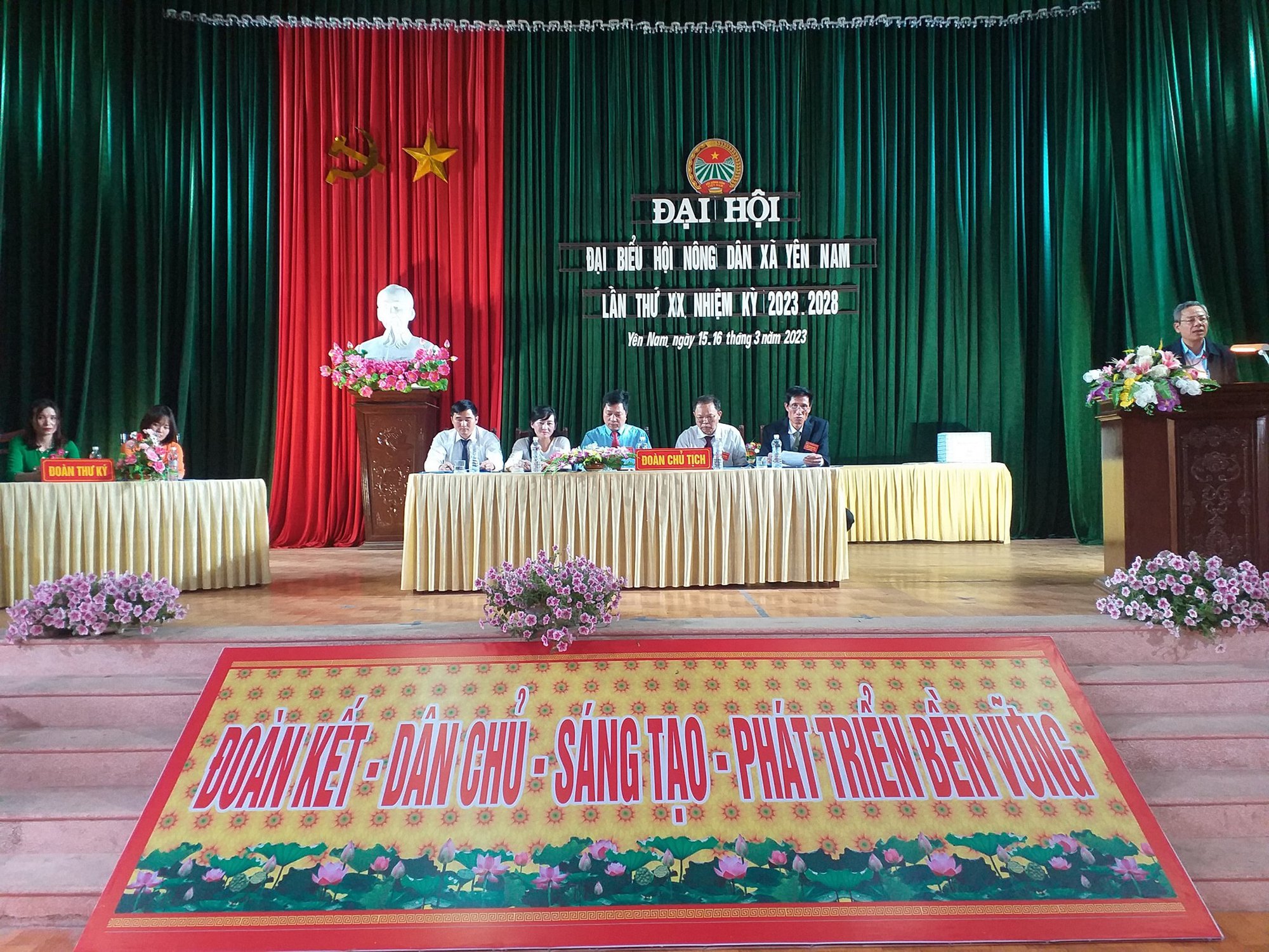 Hội Nông dân thị xã Duy Tiên (Hà Nam) hoàn thành 100% Đại hội đại biểu Hội Nông dân cấp cơ sở - Ảnh 1.