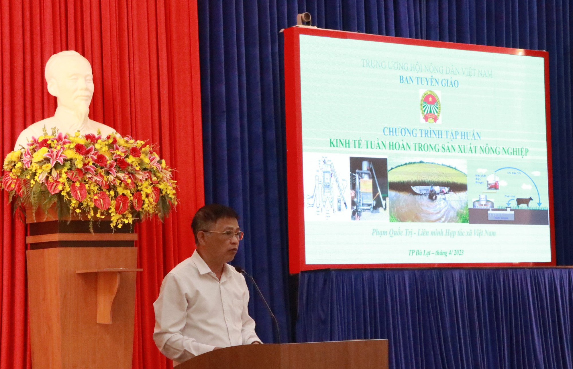 Tập huấn cho hội viên, nông dân Lâm Đồng về kinh tế tuần hoàn trong sản xuất nông nghiệp - Ảnh 2.
