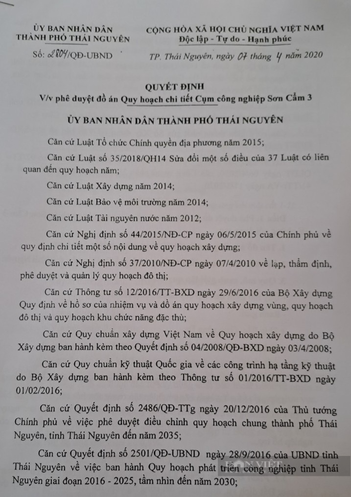 Thái Nguyên: Nhiều hộ dân khốn khổ vì dự án cụm công nghiệp Sơn Cẩm 3 chậm triển khai - Ảnh 2.