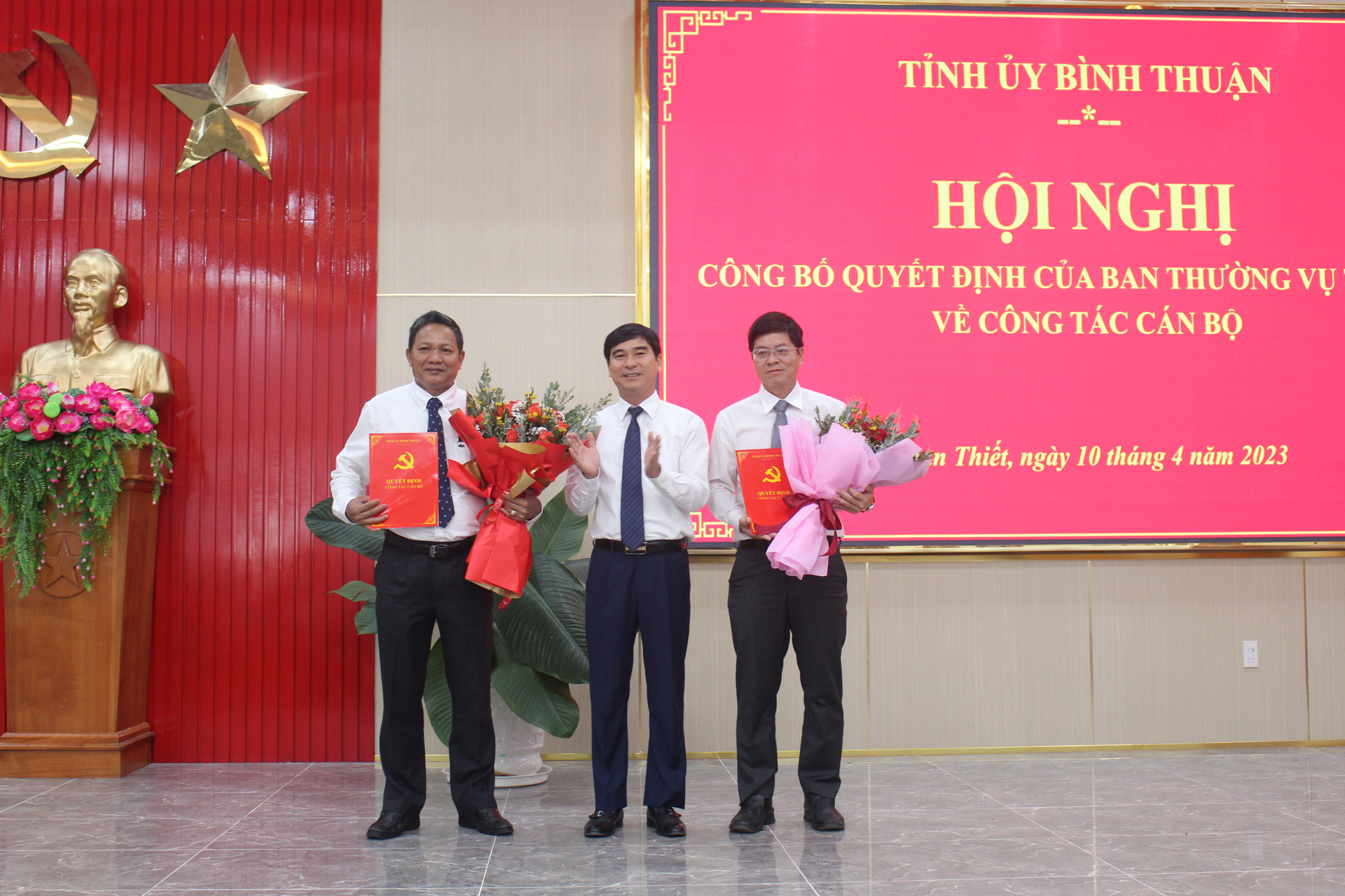 Bình Thuận: Bổ nhiệm ông Phạm Văn Nam làm Bí thư Thành ủy Thành phố Phan Thiết - Ảnh 1.