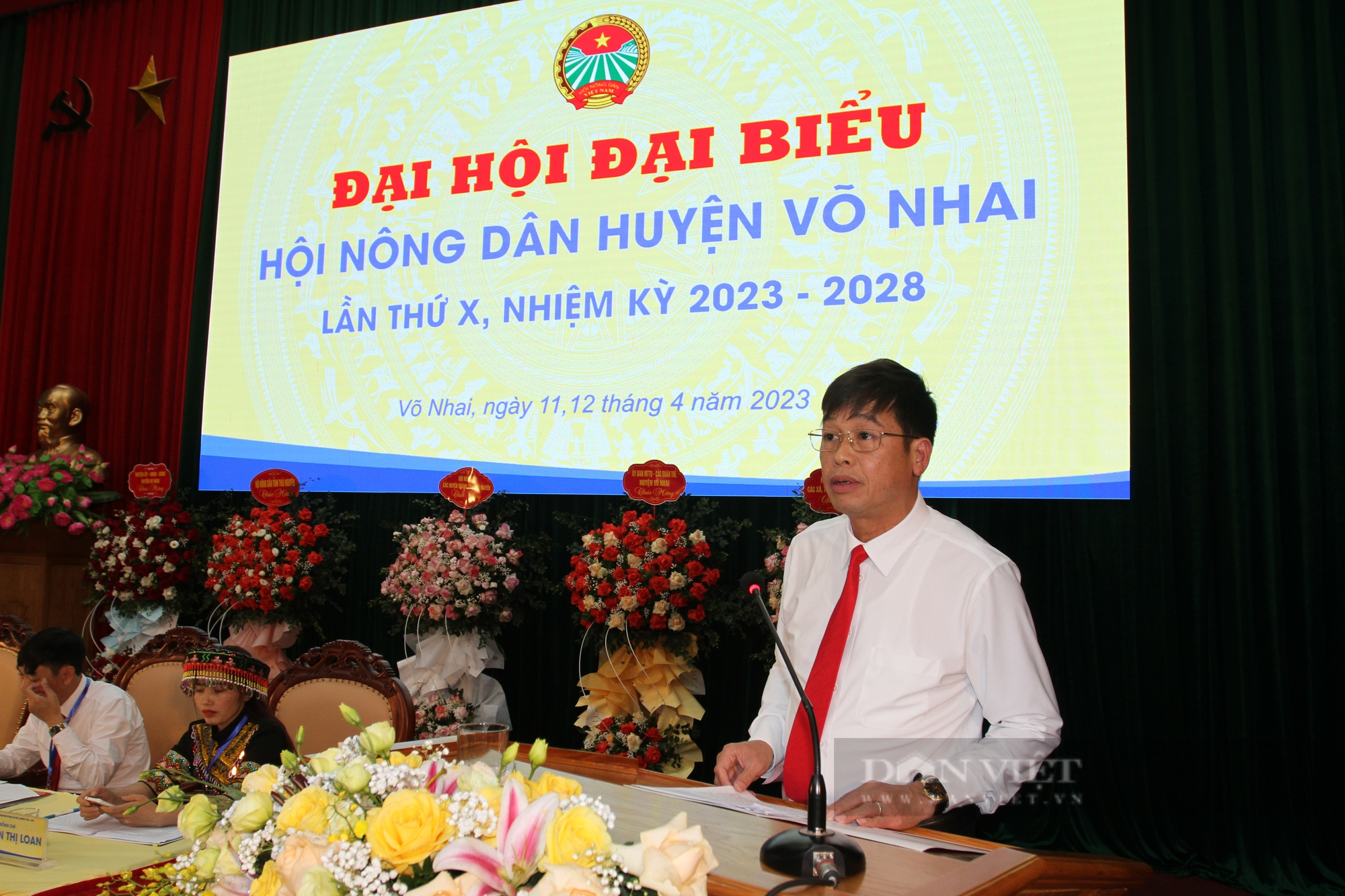 Thái Nguyên: Bầu Ban chấp hành Hội nông dân huyện Võ Nhai lần thứ X, nhiệm kỳ 2023 – 2028 với 21 người - Ảnh 5.