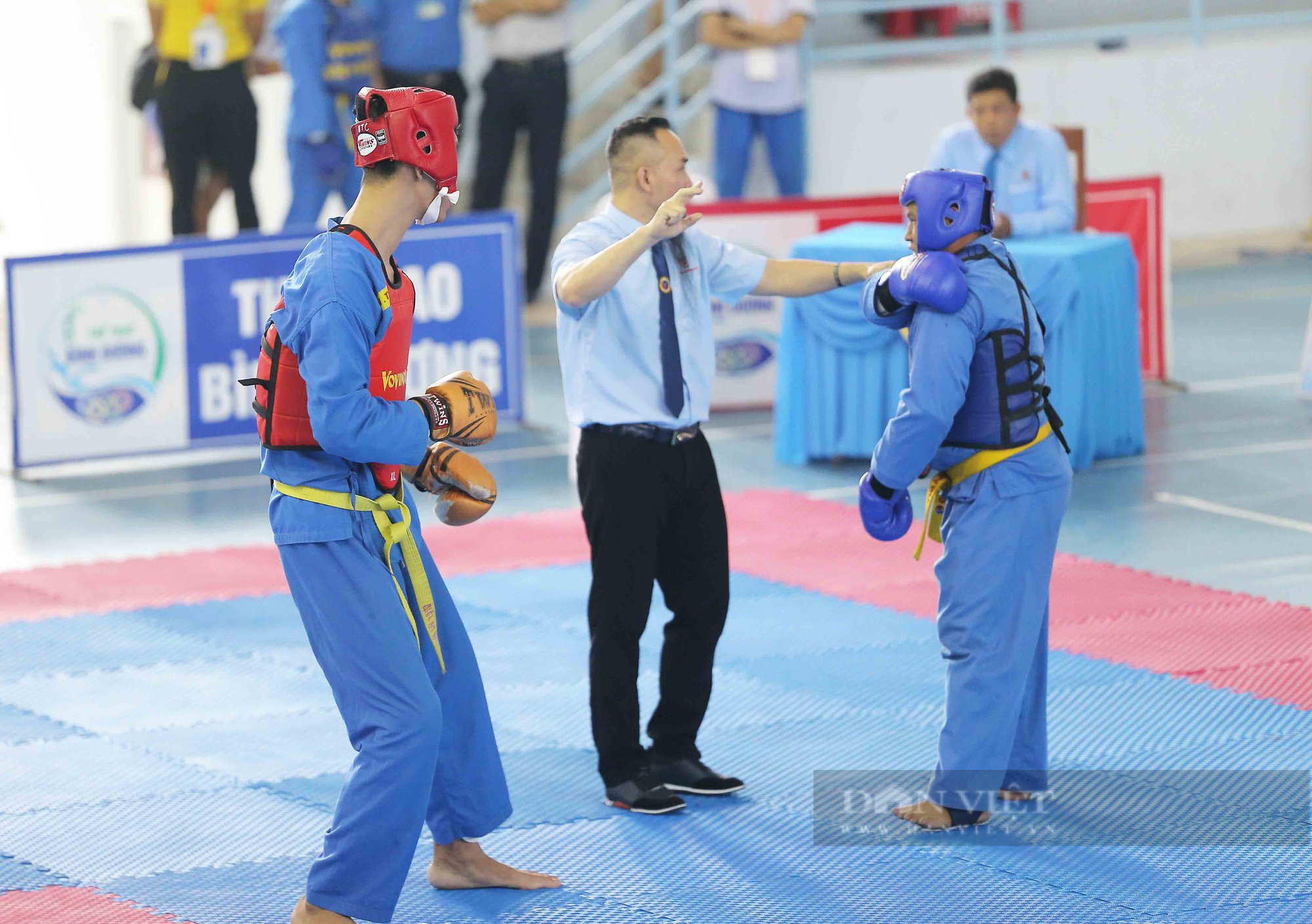 Giành HCV quốc gia, võ sĩ khổng lồ Trần Ngọc Tú vẫn lỡ hẹn SEA Games 32 - Ảnh 8.