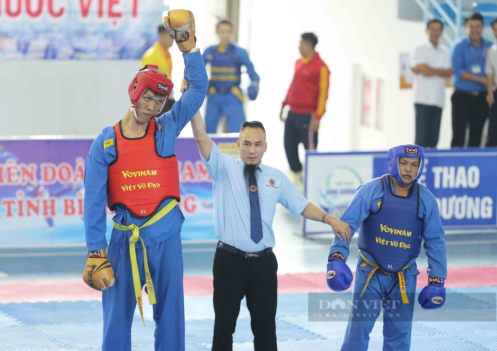 Giành HCV quốc gia, võ sĩ khổng lồ Trần Ngọc Tú vẫn lỡ hẹn SEA Games 32 - Ảnh 9.