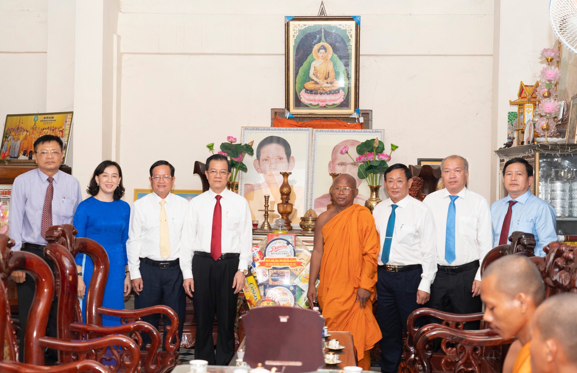 Bí thư Tỉnh ủy An Giang ghi nhận những đóng góp của đồng bào Khmer trong xây dựng và phát triển địa phương - Ảnh 2.
