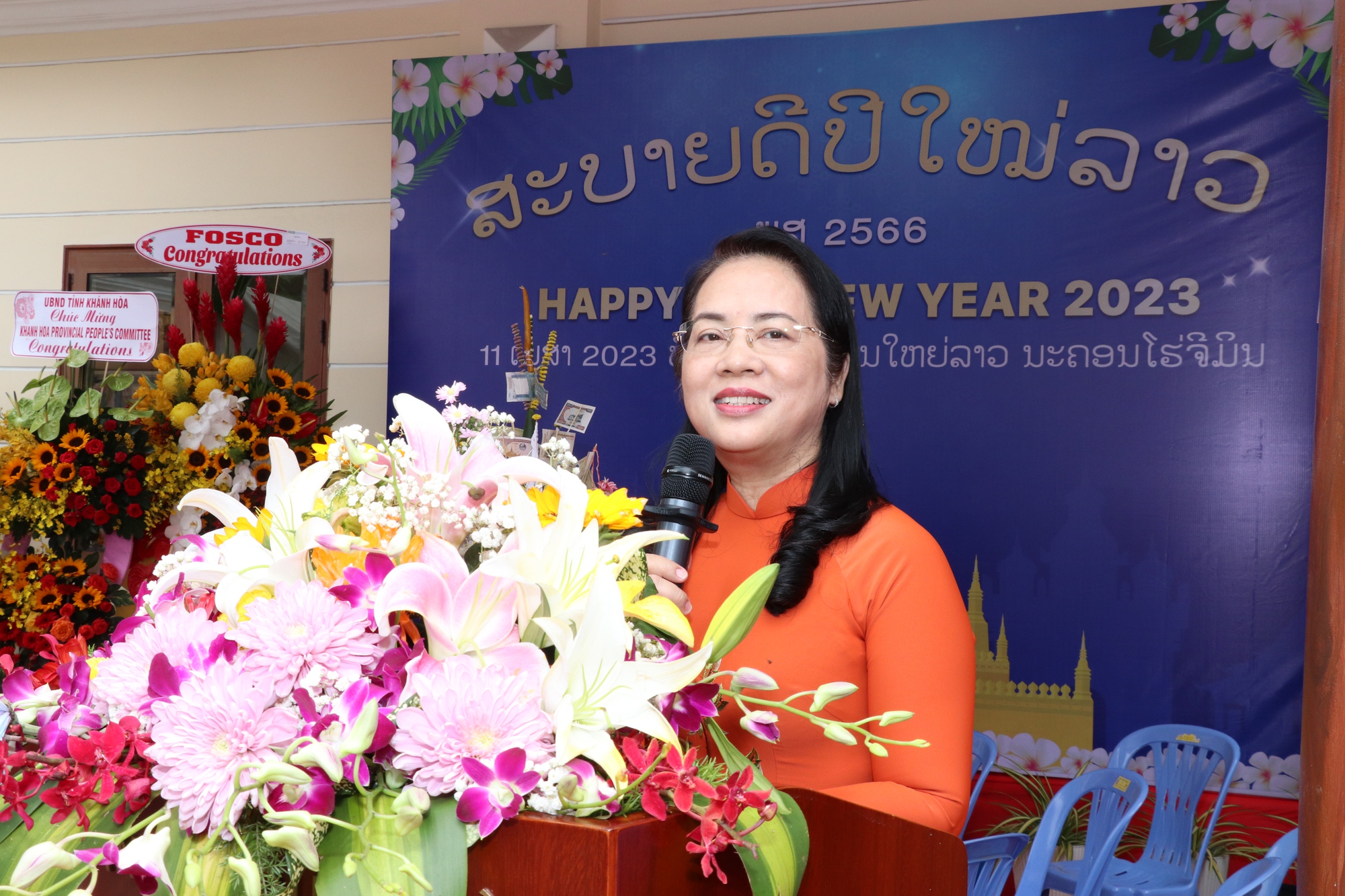 TP.HCM: Thăm và chúc Tết ba nước Lào, Campuchia, Thái Lan nhân dịp Tết cổ truyền - Ảnh 2.