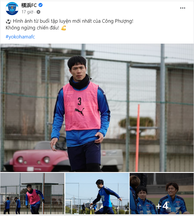 Yokohama FC lại dùng Công Phượng để &quot;câu view&quot;, CĐV Việt Nam phẫn nộ - Ảnh 1.