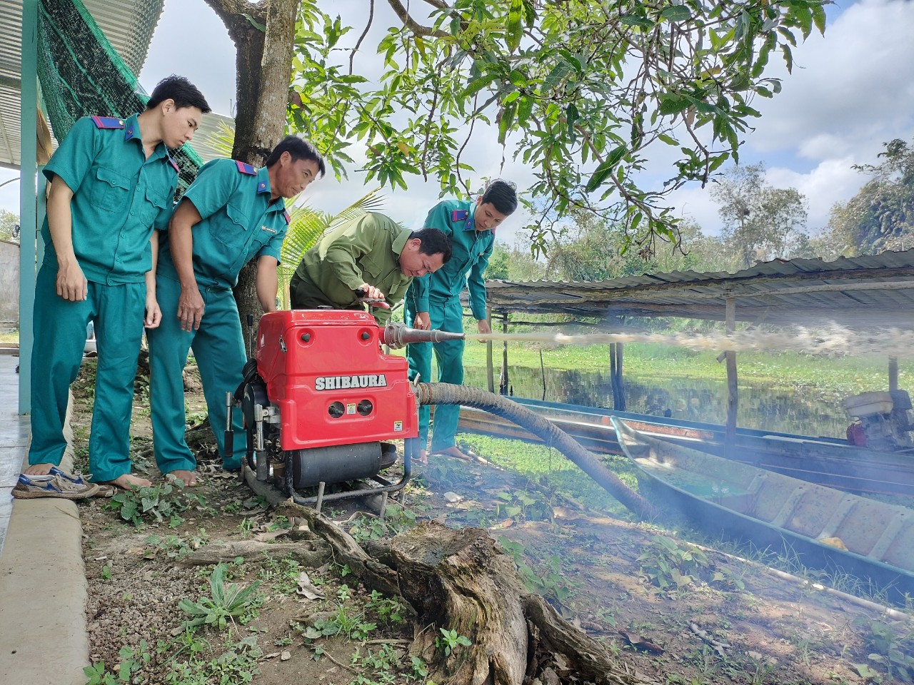 Toàn bộ diện tích rừng tràm Cà Mau đã khô hạn - Ảnh 1.