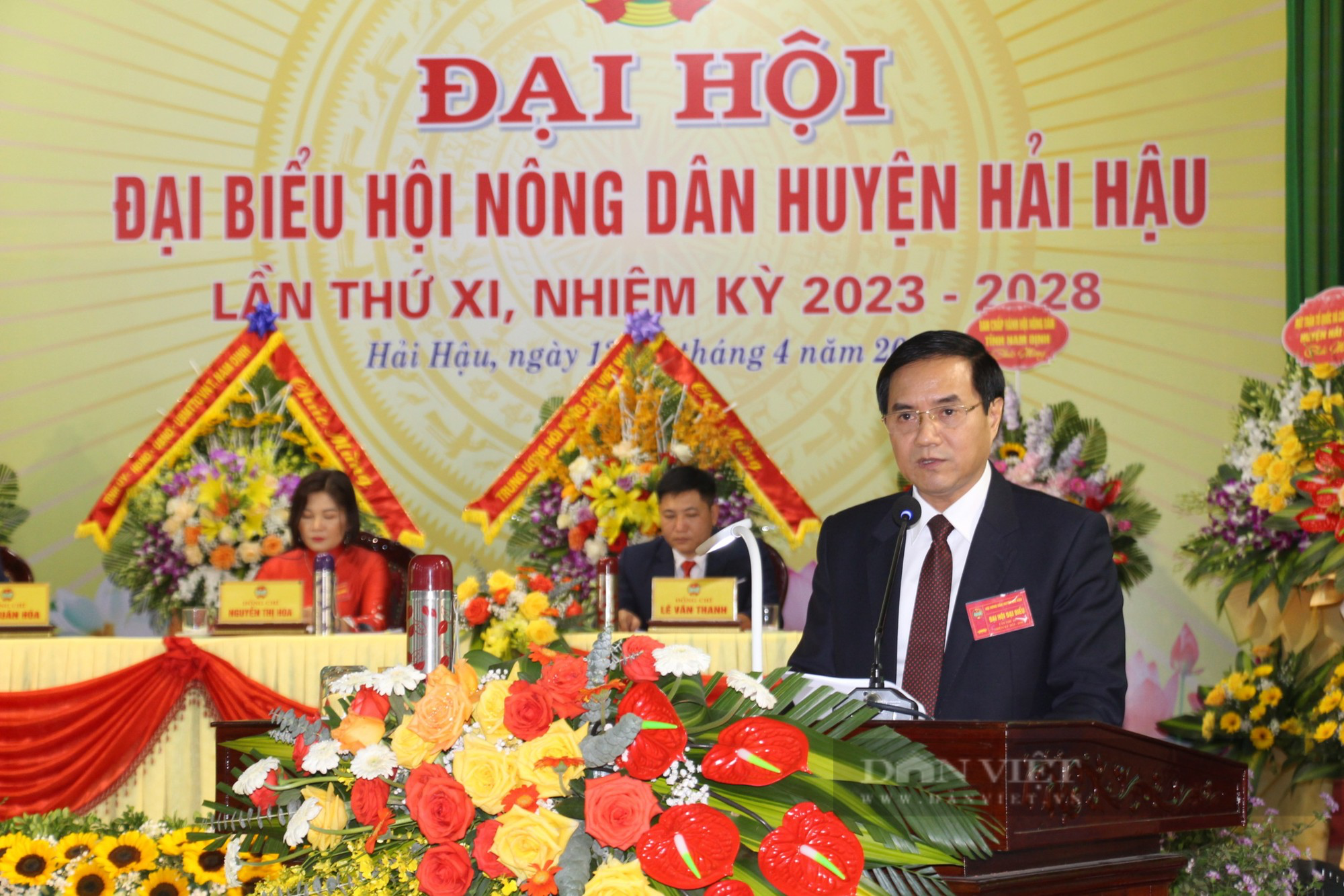 Lãnh đạo Trung ương Hội Nông dân Việt Nam dự Đại hội Hội Nông dân huyện Hải Hậu, Nam Định - Ảnh 6.