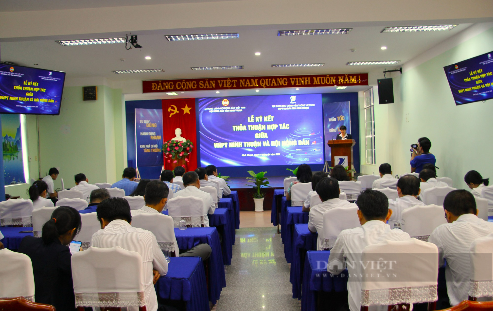 Hội Nông dân Ninh Thuận và VNPT Ninh Thuận ký kết hợp tác chuyển đổi số giai đoạn 2023 - 2028 - Ảnh 5.