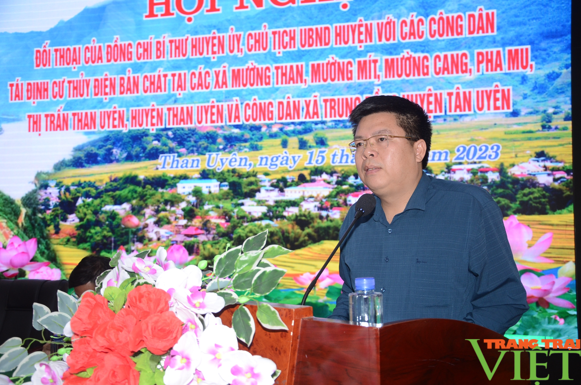 322 hộ dân đối thoại trực tiếp về chế độ, chính sách TĐC ở huyện Than Uyên - Ảnh 5.