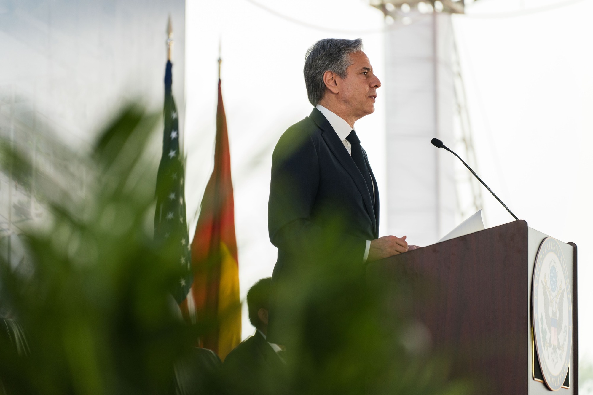 Ngoại trưởng Antony Blinken dự lễ khởi công trụ sở mới Đại sứ quán Hoa Kỳ tại Hà Nội - Ảnh 2.