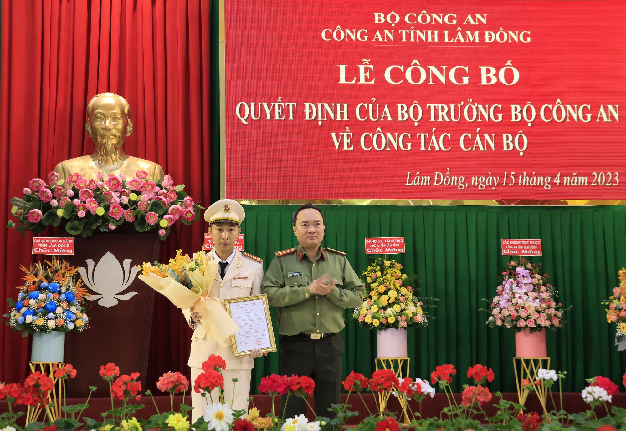 Lâm Đồng có Phó Giám đốc Công an tỉnh 44 tuổi - Ảnh 1.