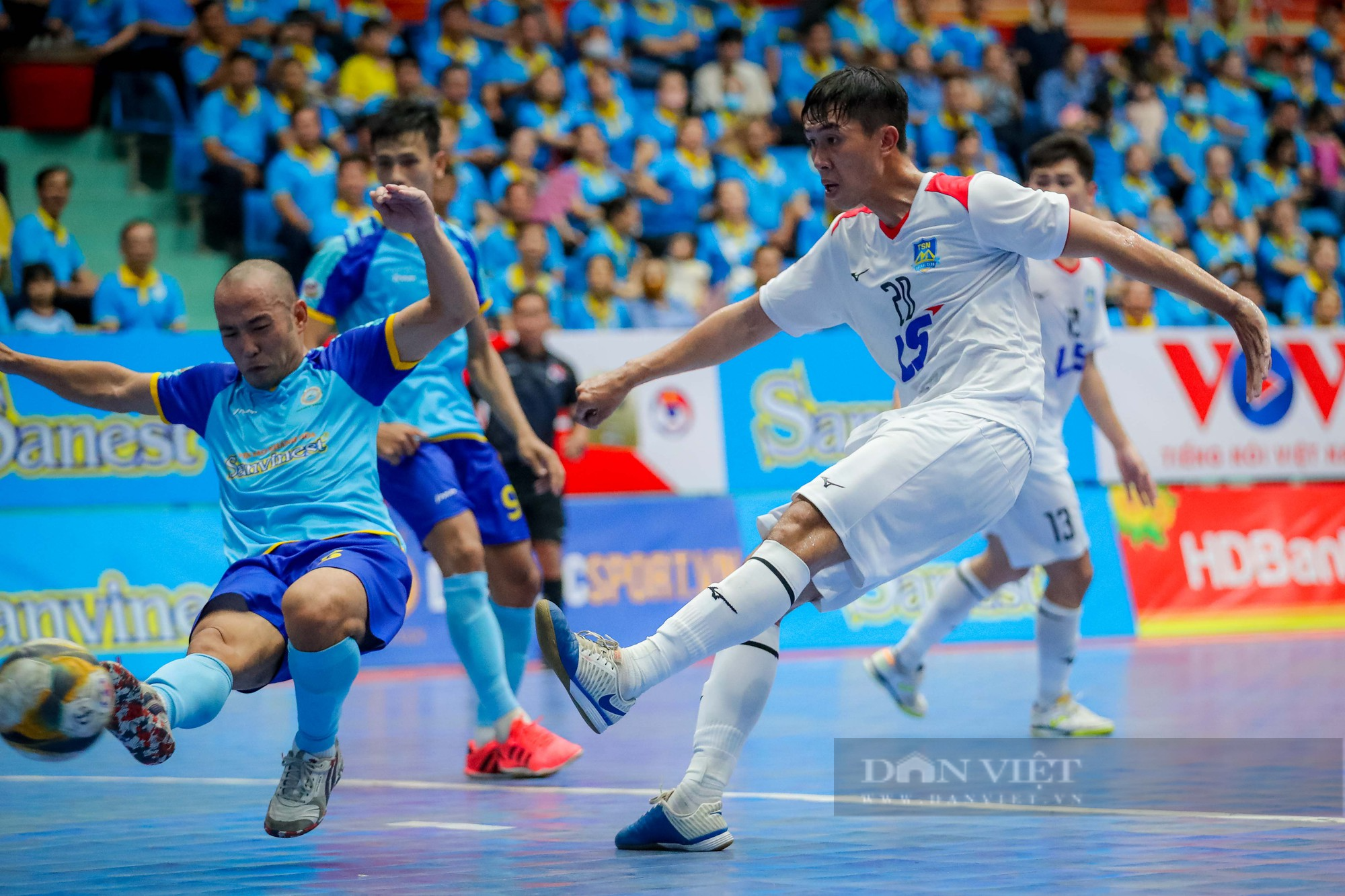 Thái Sơn Nam nhiều lợi thế vô địch lượt đi Giải futsal VĐQG 2023 - Ảnh 1.