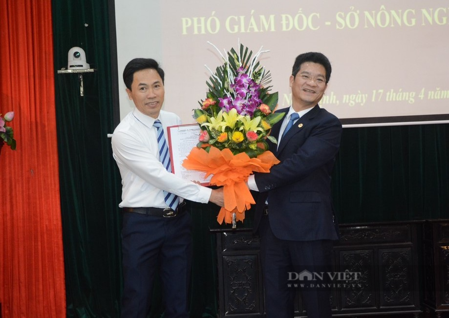 Ông Nguyễn Văn Hữu giữ chức Phó Giám đốc Sở NN-PTNT tỉnh Nam Định - Ảnh 1.