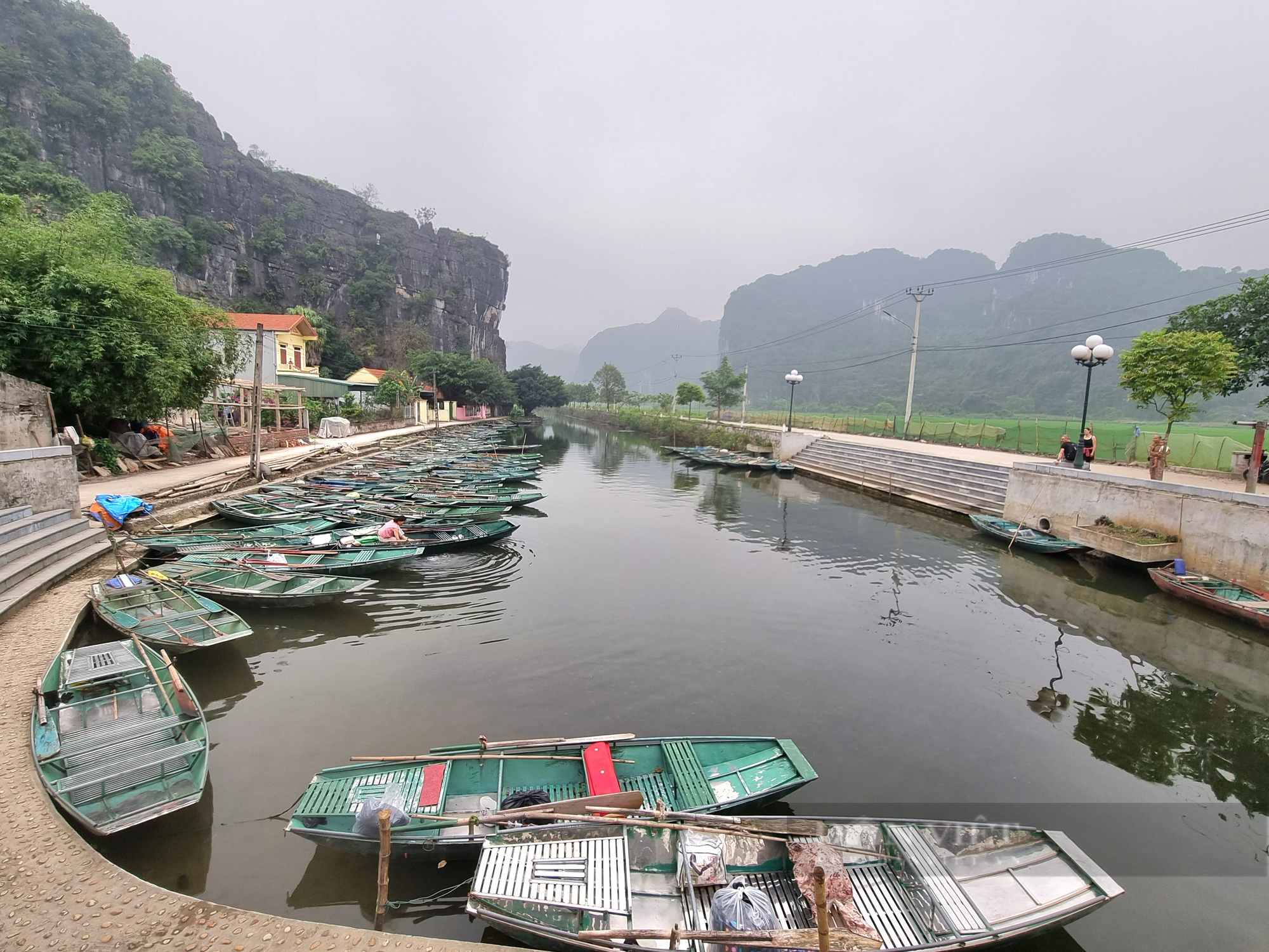 Nông dân Ninh Bình làm hướng dẫn viên, chèo đò bằng chân khiến khách Tây bất ngờ - Ảnh 5.