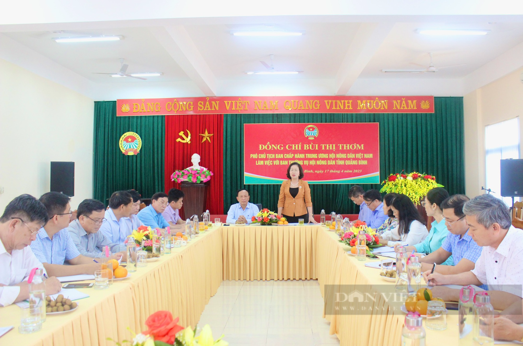 Phó Chủ tịch Trung ương Hội NDVN Bùi Thị Thơm: Cần có những đề án xây dựng các mô hình sản xuất dài hơi - Ảnh 1.