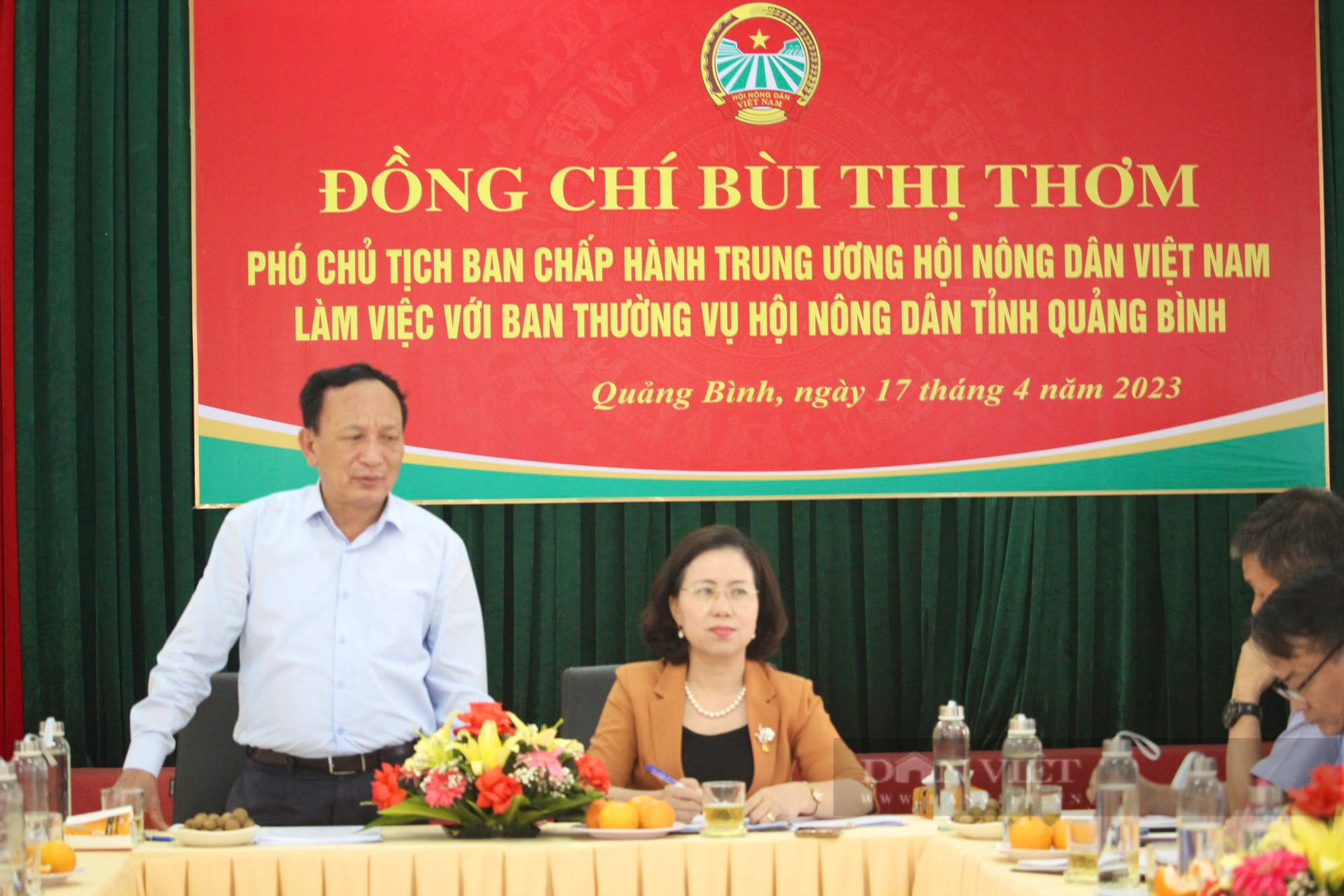 Phó Chủ tịch Trung ương Hội NDVN Bùi Thị Thơm: Cần có những đề án xây dựng các mô hình sản xuất dài hơi - Ảnh 4.