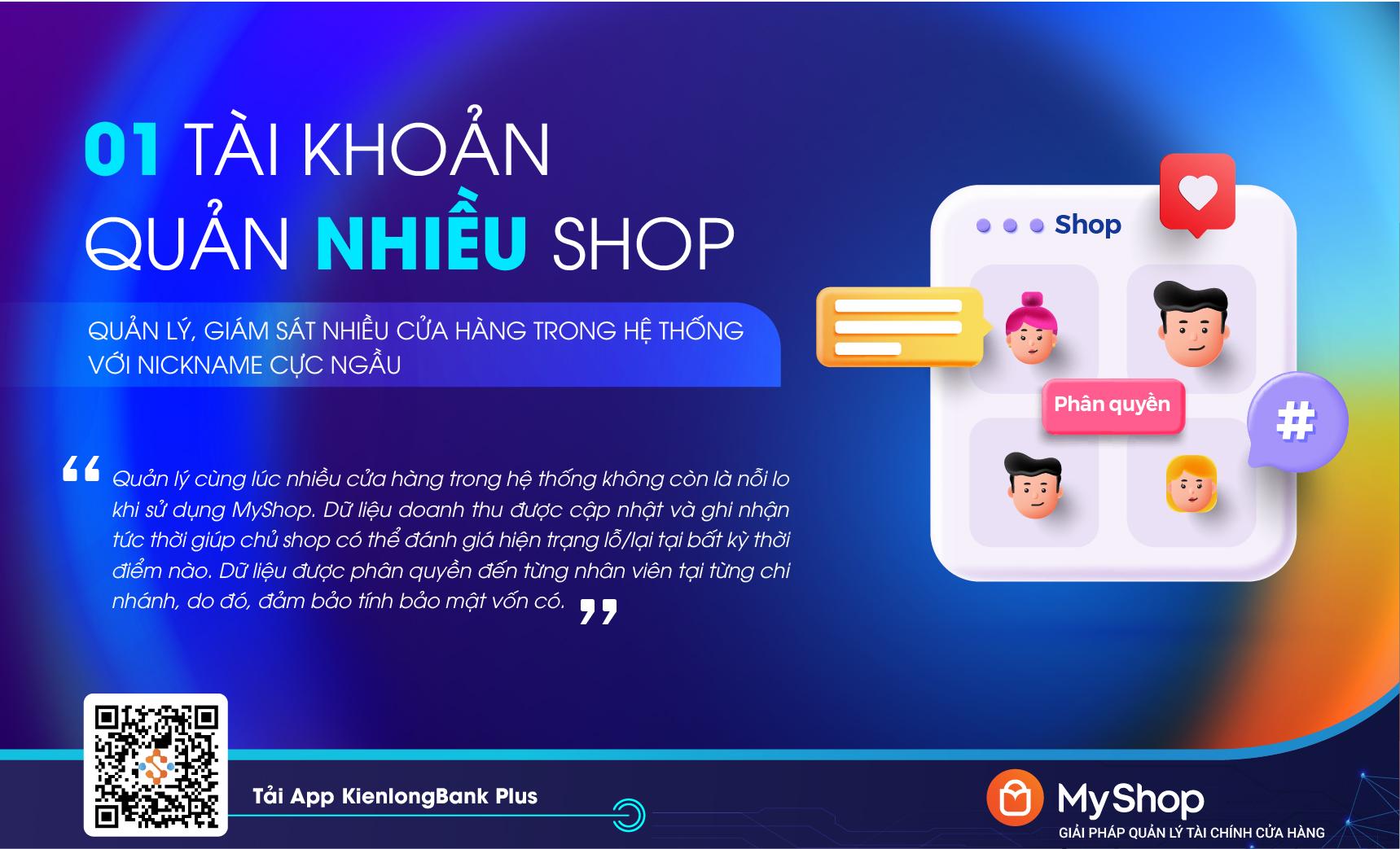 KienlongBank ra mắt MyShop: Quản lý tài chính ưu việt cho chủ cửa hàng bán lẻ - Ảnh 2.