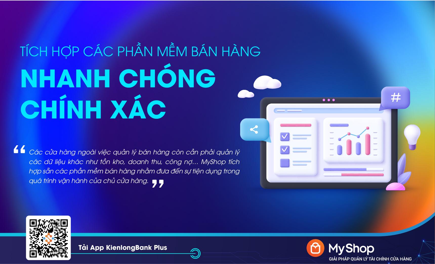 KienlongBank ra mắt MyShop: Quản lý tài chính ưu việt cho chủ cửa hàng bán lẻ - Ảnh 4.
