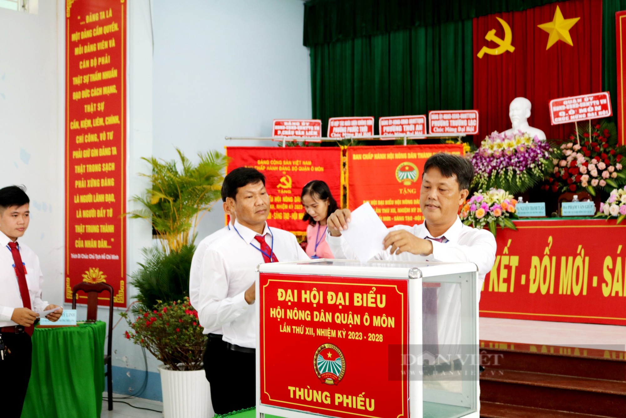 Cần Thơ: Đại hội Hội Nông dân quận Ô Môn, ông Trương Văn Phúc được bầu chức Chủ tịch - Ảnh 4.