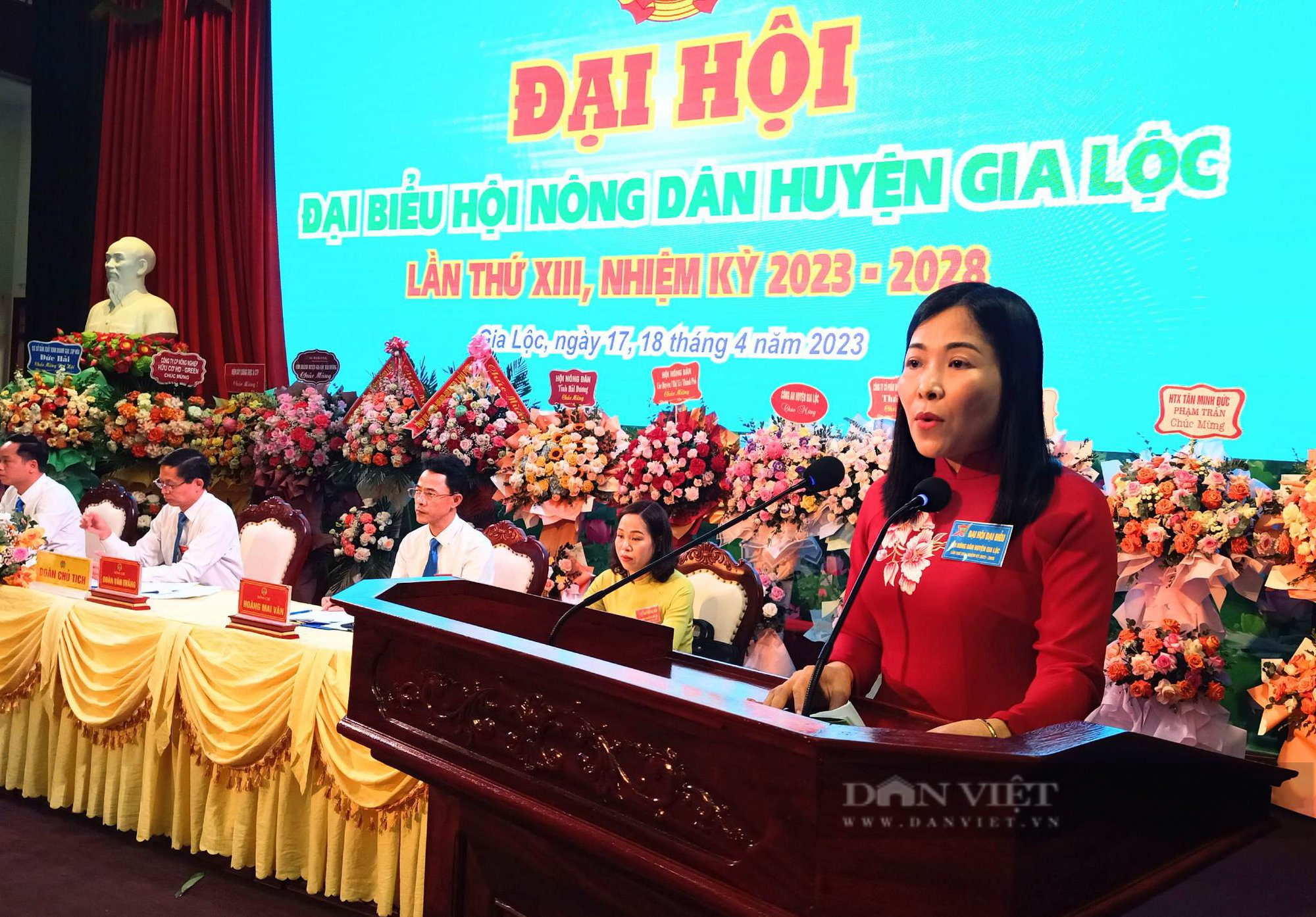 Hải Dương: Hội Nông dân Gia Lộc tổ chức thành công Đại hội điểm cấp huyện - Ảnh 1.