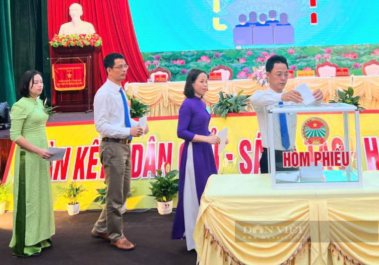 Hải Dương: Hội Nông dân Gia Lộc tổ chức thành công Đại hội điểm cấp huyện - Ảnh 9.