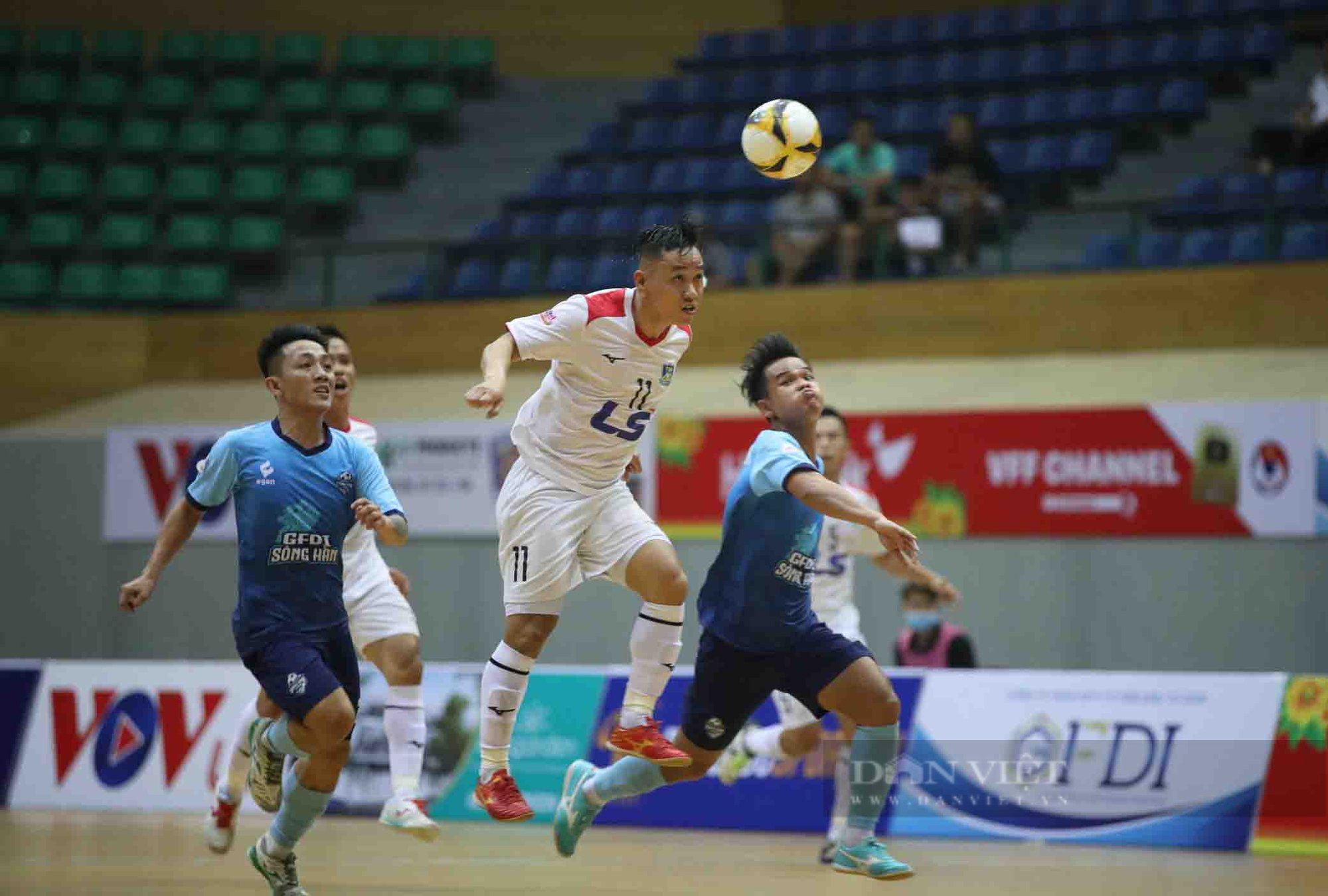 Thắng đậm GFDI Sông Hàn, Thái Sơn Nam vô địch lượt đi giải futsal HDBank VĐQG 2023 - Ảnh 1.
