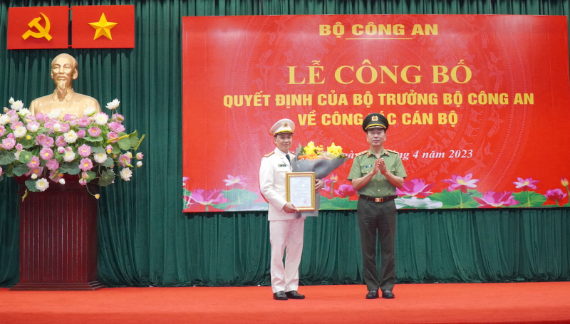Giám đốc Công an tỉnh Phú Thọ được điều động giữ chức vụ mới tại Bộ Công an - Ảnh 1.