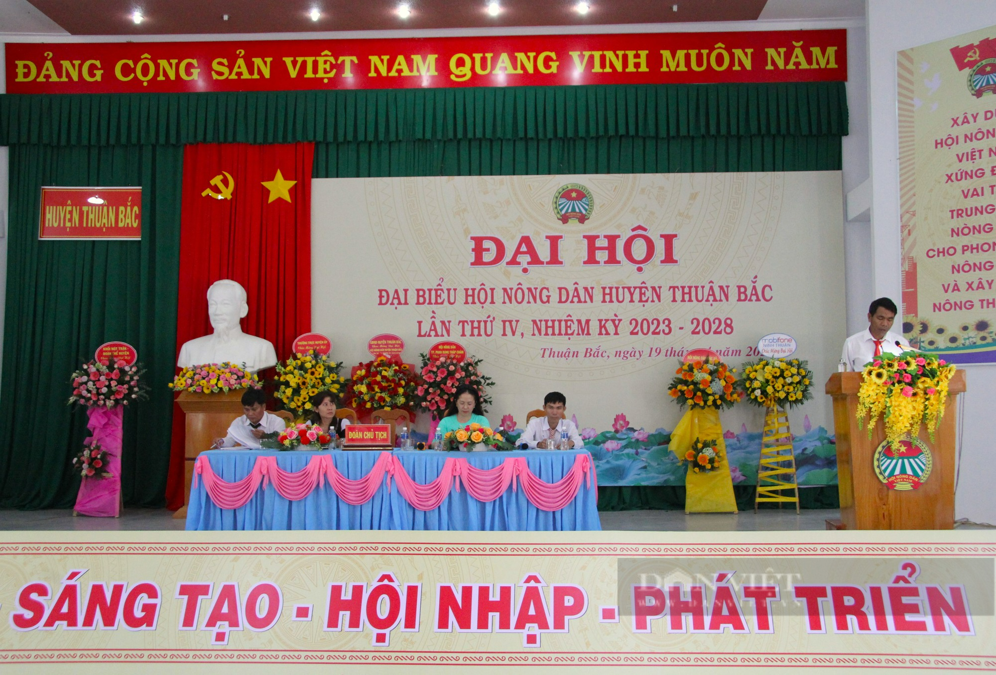 Đại Hội đại biểu Hội Nông dân huyện Thuận Bắc (Ninh Thuận), ông Nguyễn Văn Lắm tái cử chức Chủ tịch  - Ảnh 4.