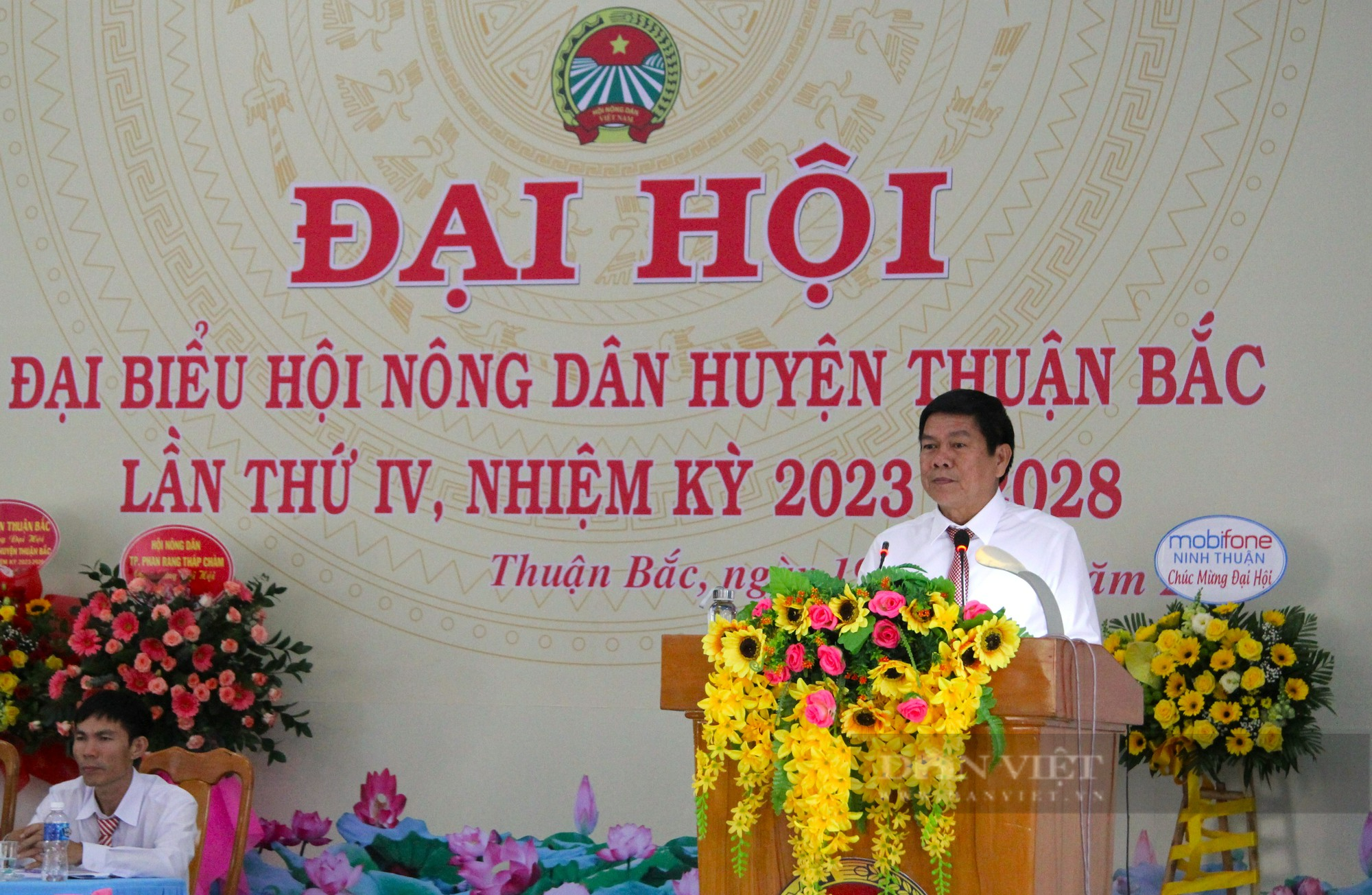 Đại Hội đại biểu Hội Nông dân huyện Thuận Bắc (Ninh Thuận), ông Nguyễn Văn Lắm tái cử chức Chủ tịch  - Ảnh 6.